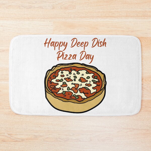 Item preview, National Deep Dish Pizza Day designed and sold by Simo0455.