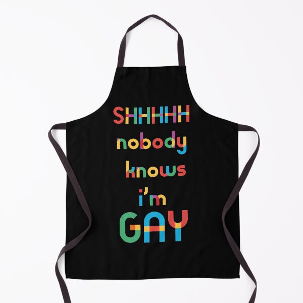 Item preview, I'm gay shhh nobody knows, gay pride designed and sold by YoshiArtDesign.