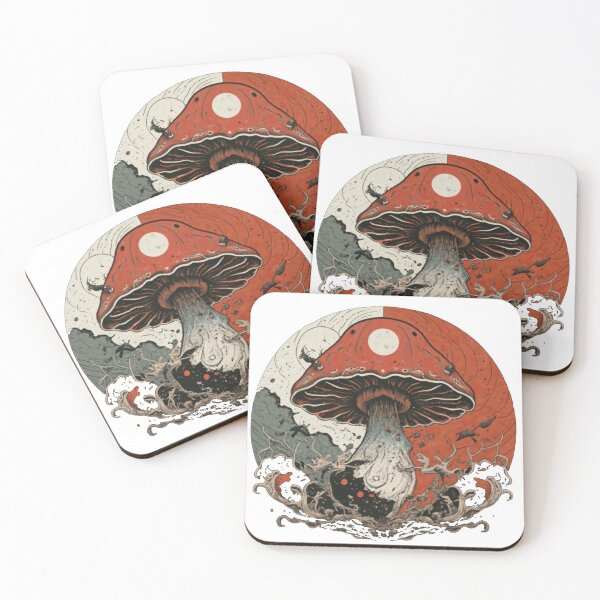 Item preview, JHUFUS: Japanese Ink Mushroom designed and sold by Elpico11.