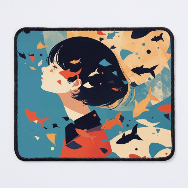 Item preview, Whisper of the Girl and Flow of the fish designed and sold by ArtGentle.