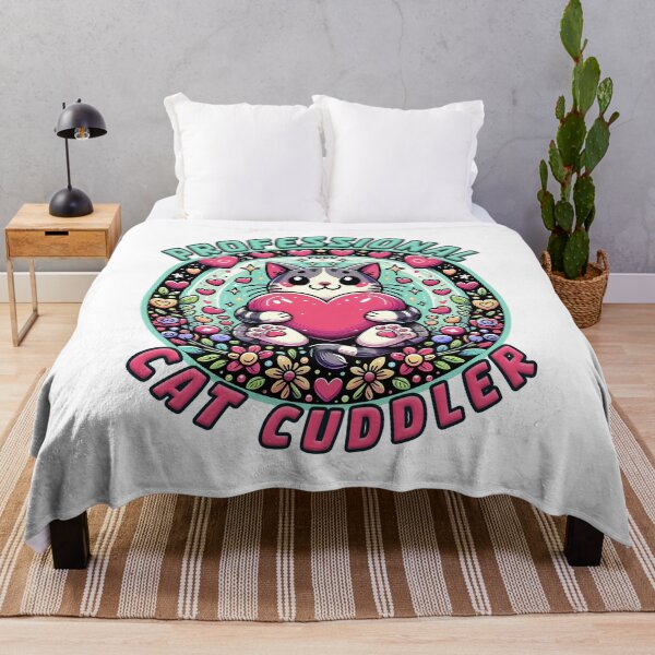 Item preview, Professional Cat Cuddler - Cat Lovers Funny Design designed and sold by vogocom.