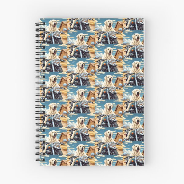 Item preview, LABRADOR & MOTORCYCLE designed and sold by AmazingBackDrop.