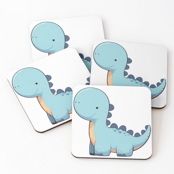 Item preview, cute blue baby dinosaur designed and sold by Rung304.
