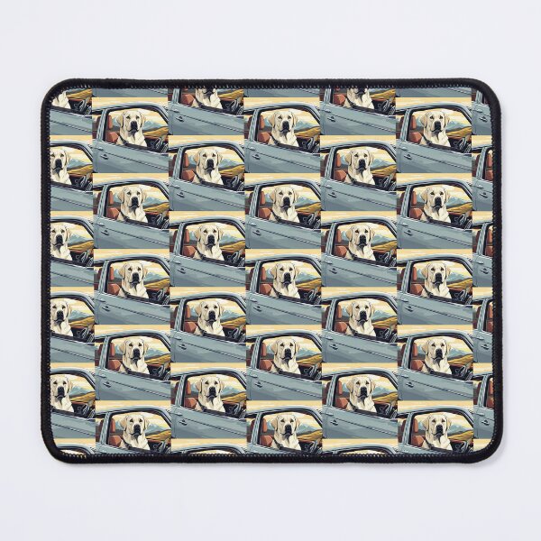 Item preview, LABRADOR & CAR designed and sold by AmazingBackDrop.