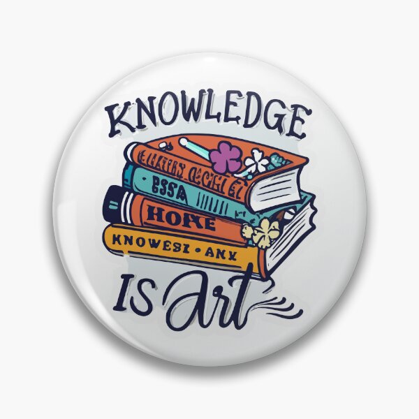Item preview, Knowledge is Art - Classic Literature Book Stack designed and sold by NiftyWrx.