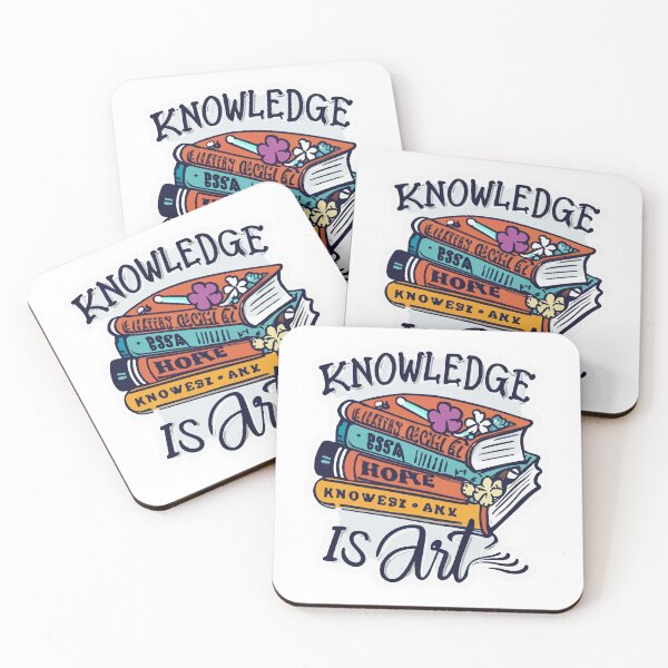 Item preview, Knowledge is Art - Classic Literature Book Stack designed and sold by NiftyWrx.