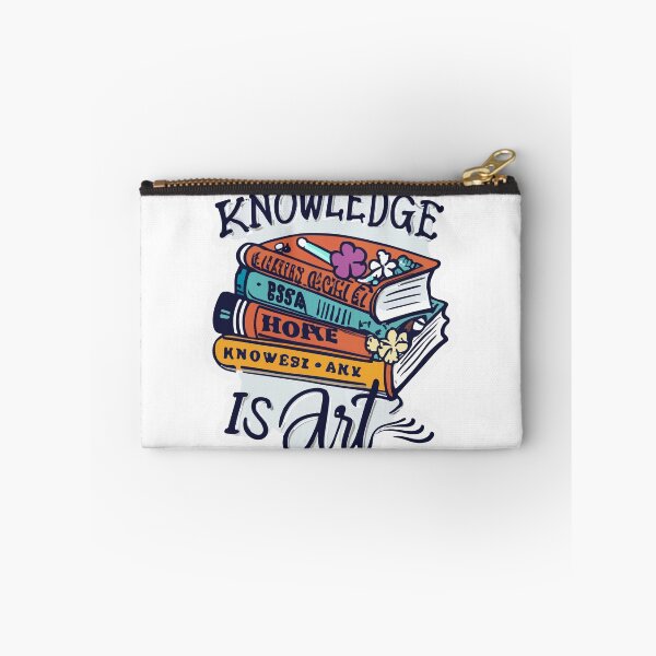 Item preview, Knowledge is Art - Classic Literature Book Stack designed and sold by NiftyWrx.
