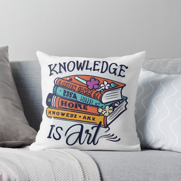 Item preview, Knowledge is Art - Classic Literature Book Stack designed and sold by NiftyWrx.