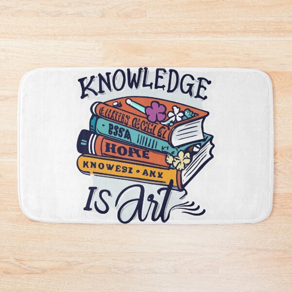 Item preview, Knowledge is Art - Classic Literature Book Stack designed and sold by NiftyWrx.