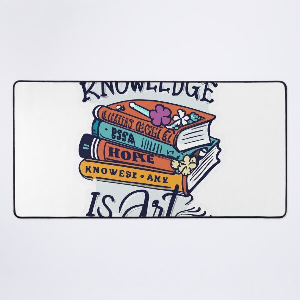 Item preview, Knowledge is Art - Classic Literature Book Stack designed and sold by NiftyWrx.