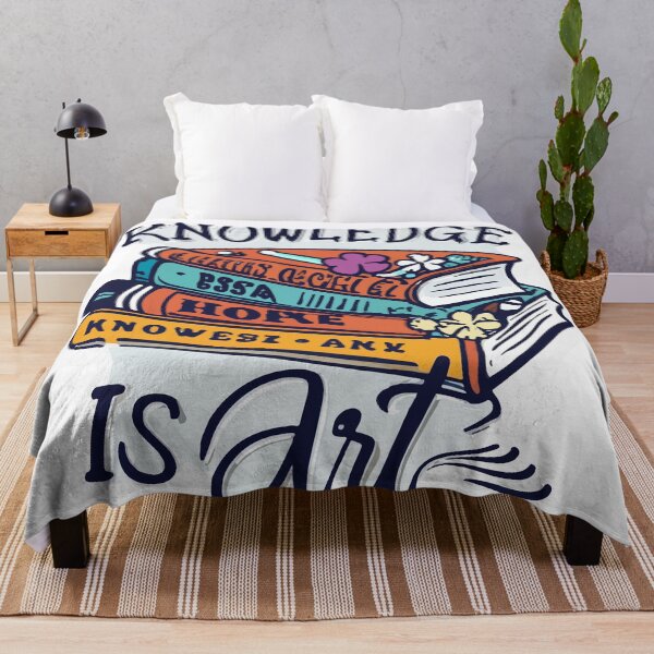 Item preview, Knowledge is Art - Classic Literature Book Stack designed and sold by NiftyWrx.