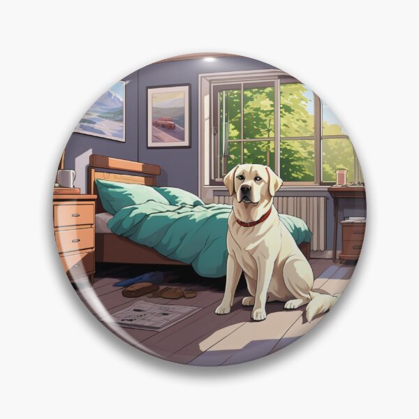 Item preview, LABRADOR & BEDROOM designed and sold by AmazingBackDrop.