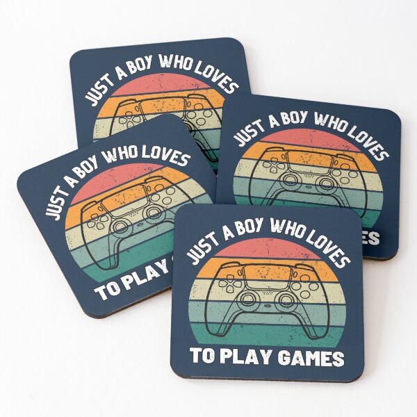 Item preview, JUST A BOY WHO LOVES TO PLAY GAMES designed and sold by SpCreationsCo22.