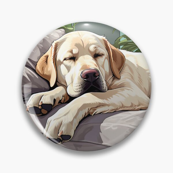Item preview, SLEEPING LABRADOR designed and sold by AmazingBackDrop.