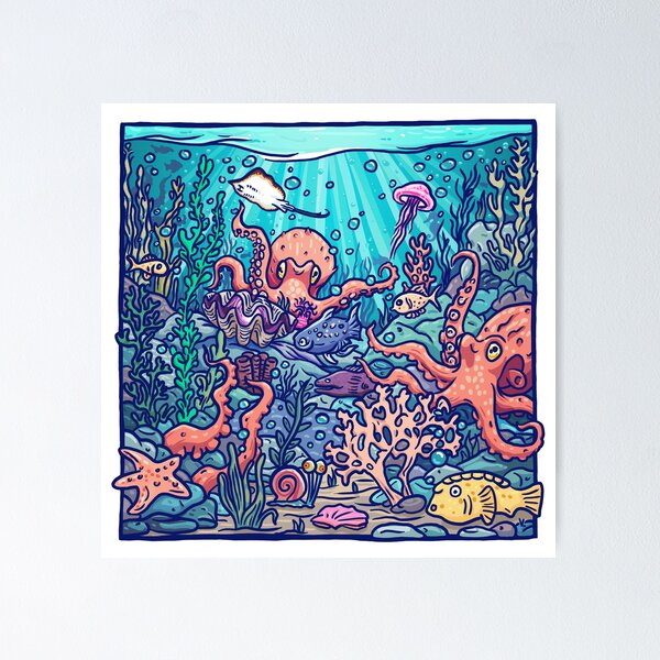 Octopus's Garden Poster
