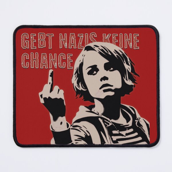 Item preview, Don't give Nazis a chance - Stencil Art designed and sold by Dunkelflaute.