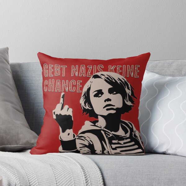 Item preview, Don't give Nazis a chance - Stencil Art designed and sold by Dunkelflaute.