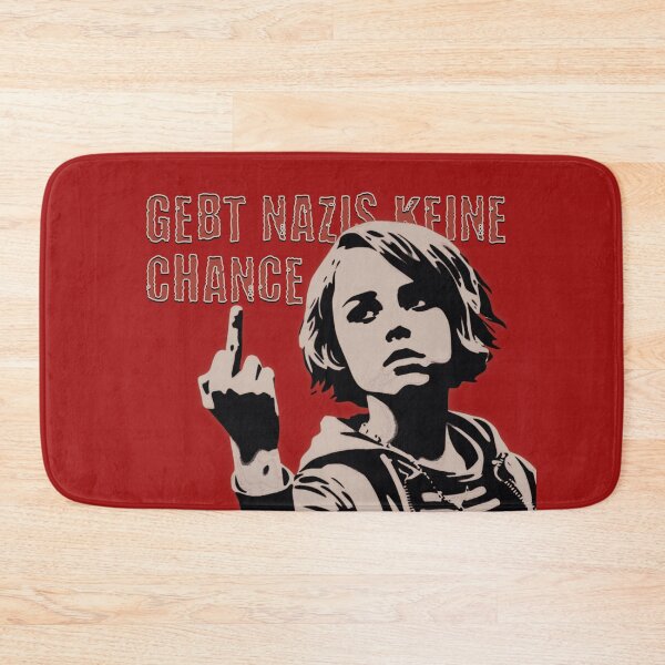 Item preview, Don't give Nazis a chance - Stencil Art designed and sold by Dunkelflaute.