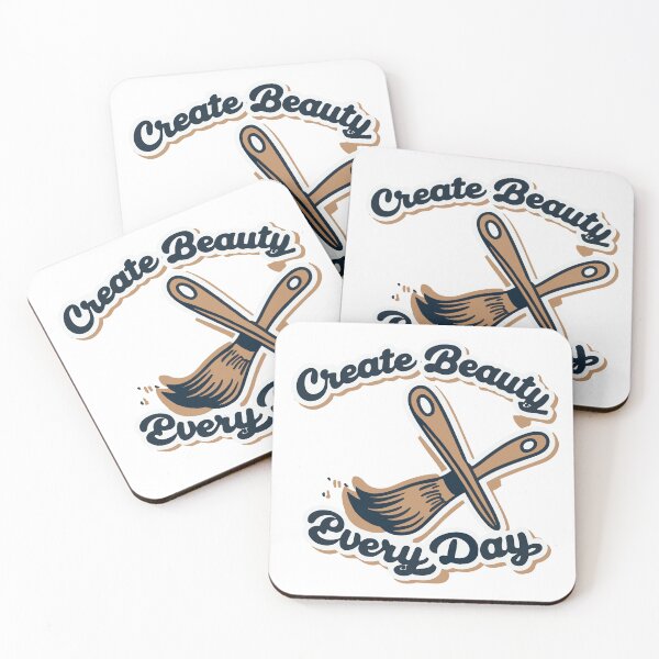 Item preview, Create Beauty Every Day - Artist's Impressionist Brush designed and sold by NiftyWrx.