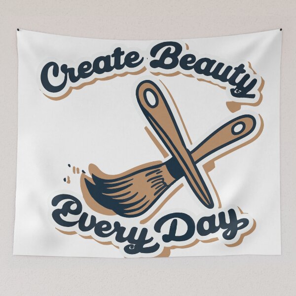 Item preview, Create Beauty Every Day - Artist's Impressionist Brush designed and sold by NiftyWrx.