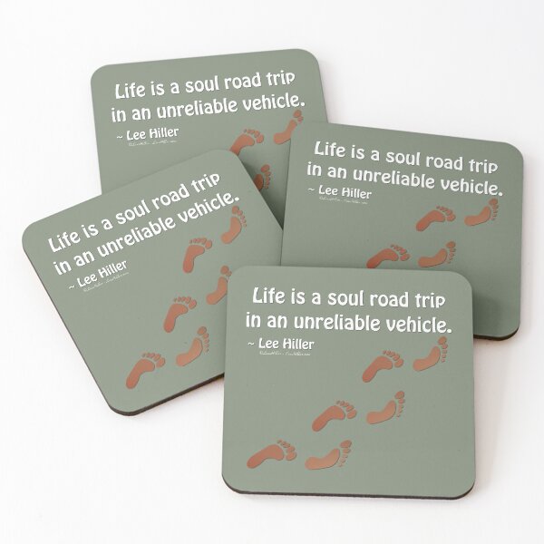Item preview, Life Is A Soul Road Trip In An Unreliable Vehicle designed and sold by Lee Hiller Designs.