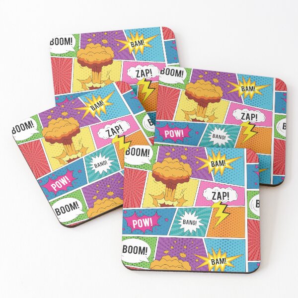 Item preview, Colorful Comic Book Pop Art designed and sold by idovedesign.