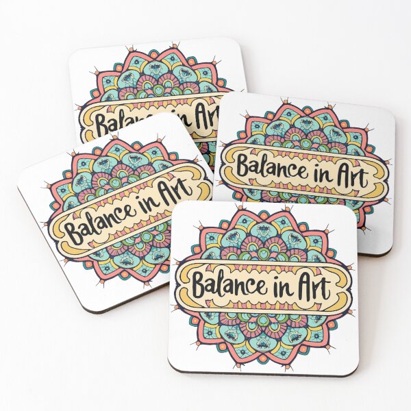 Item preview, Balance in Art - Colorful Bohemian Mandala Design designed and sold by NiftyWrx.
