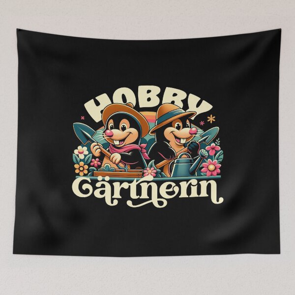 Item preview, Hobby Gardener Moles Mole Garden Gardening Retro designed and sold by Infinitee8hirts.