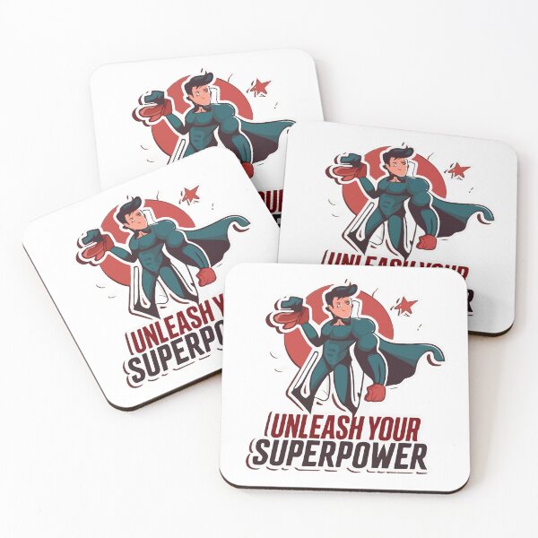 Item preview, Unleash Your Superpower - Artist Superhero Design designed and sold by NiftyWrx.