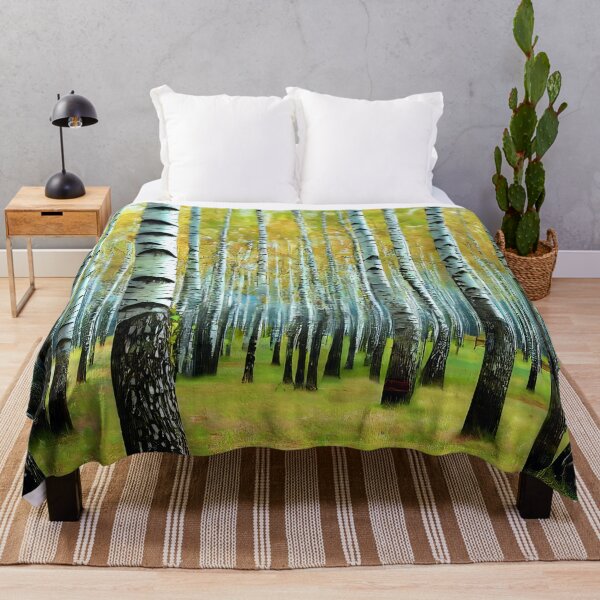 Item preview, Puzzle Autumnal Birch Forest - A travel destination for nature lovers designed and sold by pod24.