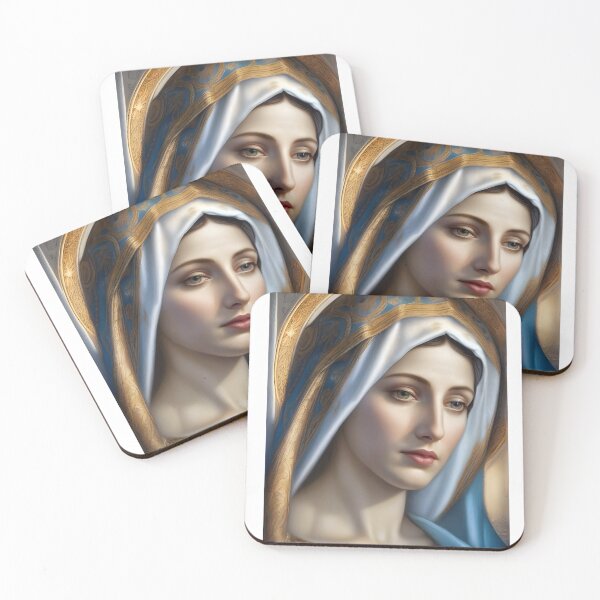 Item preview, Renaissance image of the Blessed Virgin Mary designed and sold by bogfl.