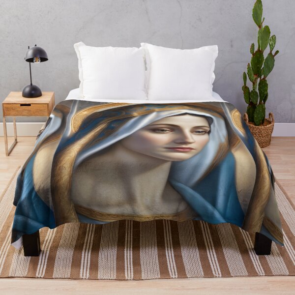 Item preview, Renaissance image of the Blessed Virgin Mary designed and sold by bogfl.
