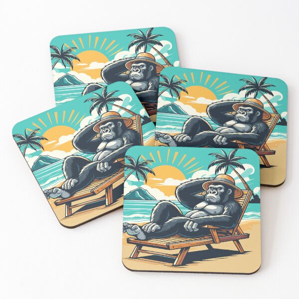 Item preview, Gorilla's Coastal Retreat designed and sold by Apex-Ape.