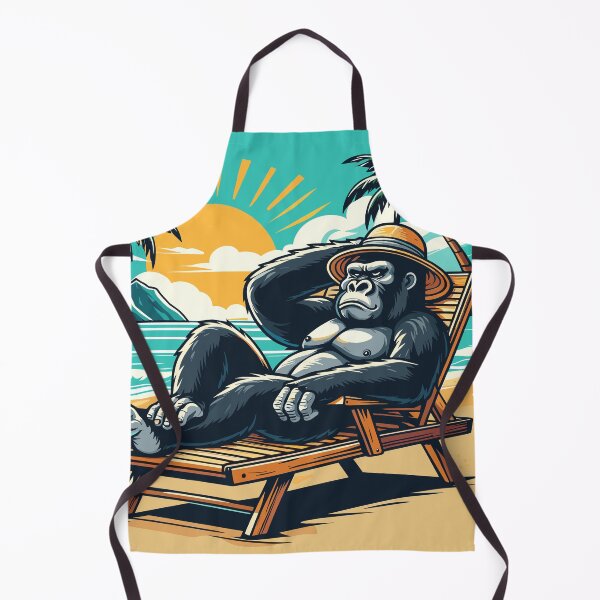 Item preview, Gorilla's Coastal Retreat designed and sold by Apex-Ape.