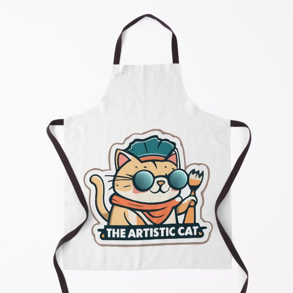 Item preview, The Artistic Cat designed and sold by NiftyWrx.