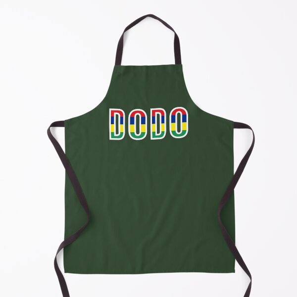 Item preview, Island Icon: Dodo Soars in Vibrant Mauritius Flag Typography designed and sold by RvinJo8.