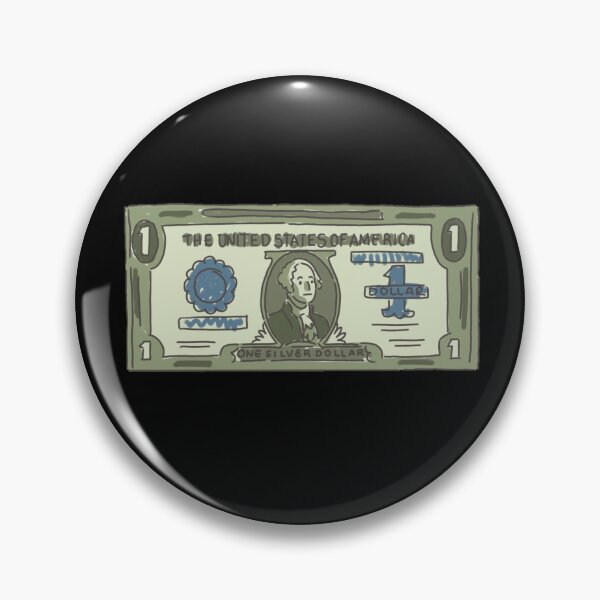 Aperçu de l'œuvre Mignon billet d'un dollar américain créée et vendue par Jbazaar.