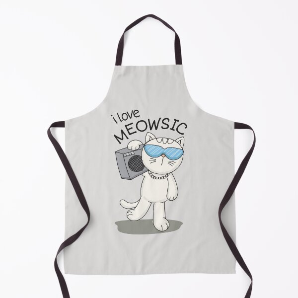 Item preview, Cool Cat with Boombox - I Love Meowsic designed and sold by RuyaFab.
