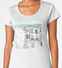 Rue Ozenne, Toulouse Women's Premium T-Shirt