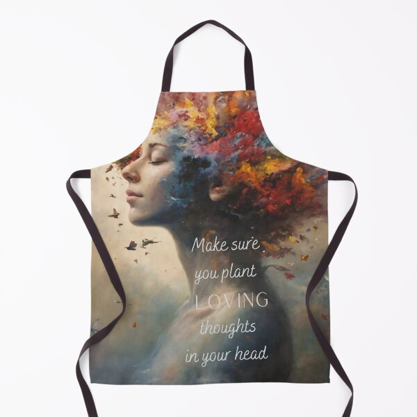 Item preview, Make Sure You Plant Loving Thoughts in Your Head designed and sold by TheCurlyOneArt.
