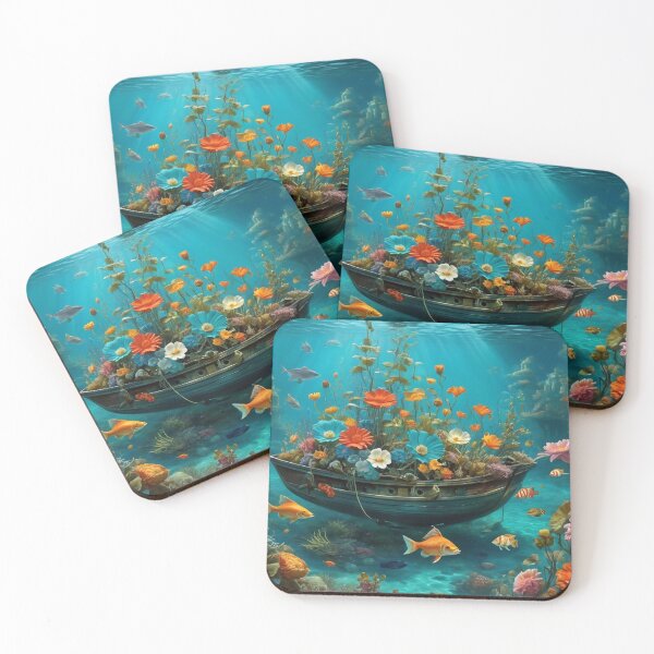 Item preview, Underwater flowers designed and sold by M-Y-A-R-T-.