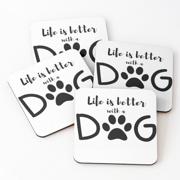 Item preview, Life is better with a dog designed and sold by VanillaCream1.