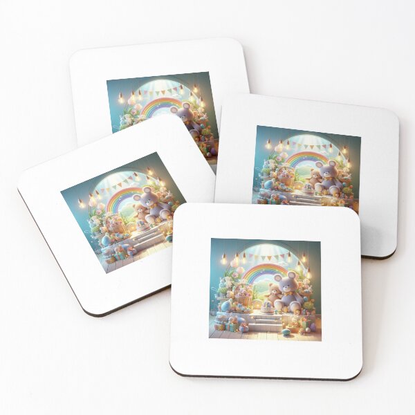 Item preview, Happy Easter With Cute Teddies designed and sold by JoyPhotoArt.