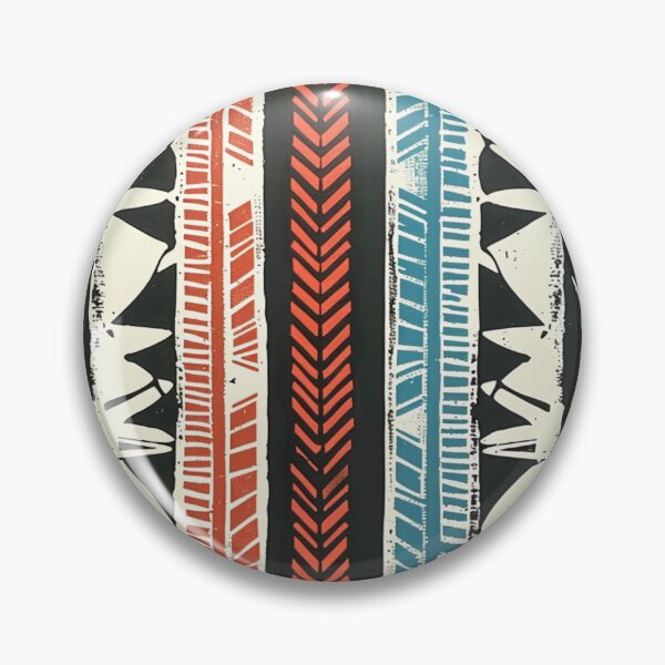 Item preview, Old Polynesian Tribal Tropical Abstract Pattern designed and sold by GrinGalore.