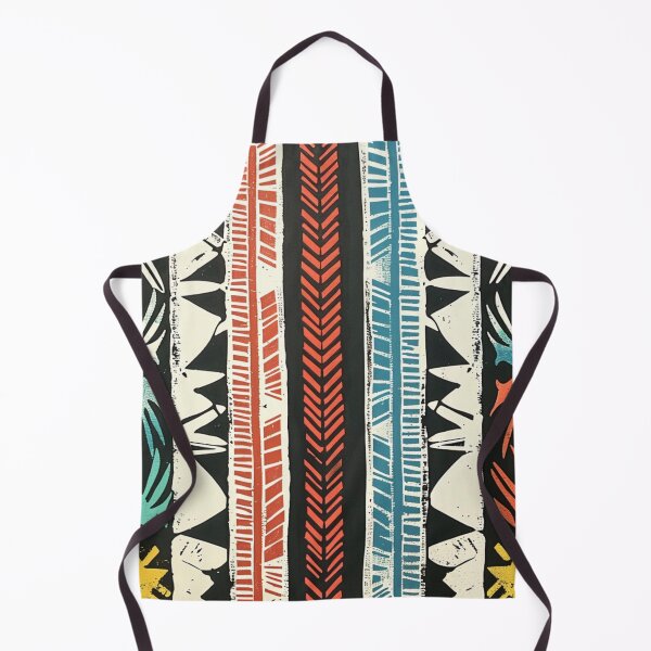Item preview, Old Polynesian Tribal Tropical Abstract Pattern designed and sold by GrinGalore.
