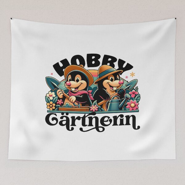 Item preview, Hobby Gardener Retro Moles Mole Garden Gardening designed and sold by Infinitee8hirts.