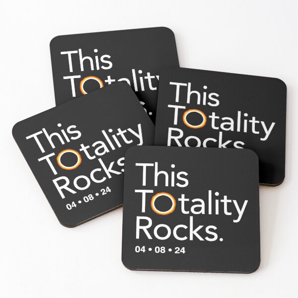 Item preview, This Totality Rocks, Funny Eclipse Quote, 2024 Total Solar Eclipse Merch designed and sold by BootsBoots.
