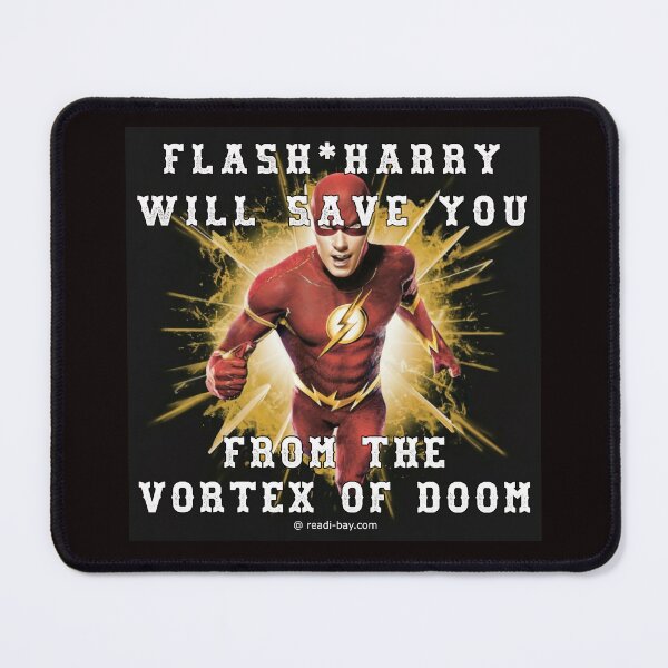 Item preview, Flash-Harry Saves You From The Vortex Of Doom designed and sold by AlienAlmanac.