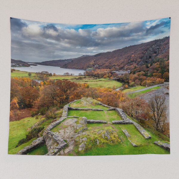 Item preview, Dolbadarn Castle View designed and sold by AJEvans.