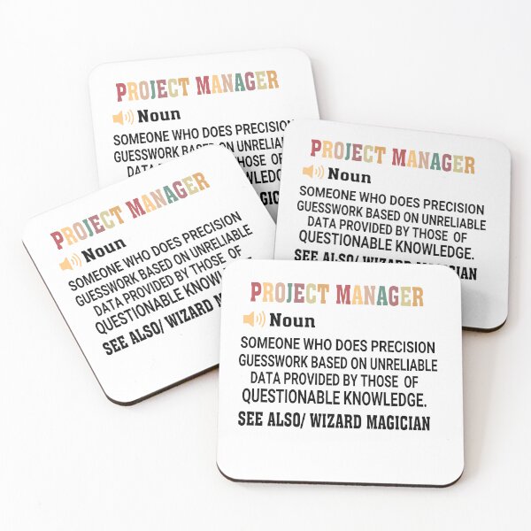 Item preview, Project Manager Funny Definition designed and sold by Empiredesigner3.